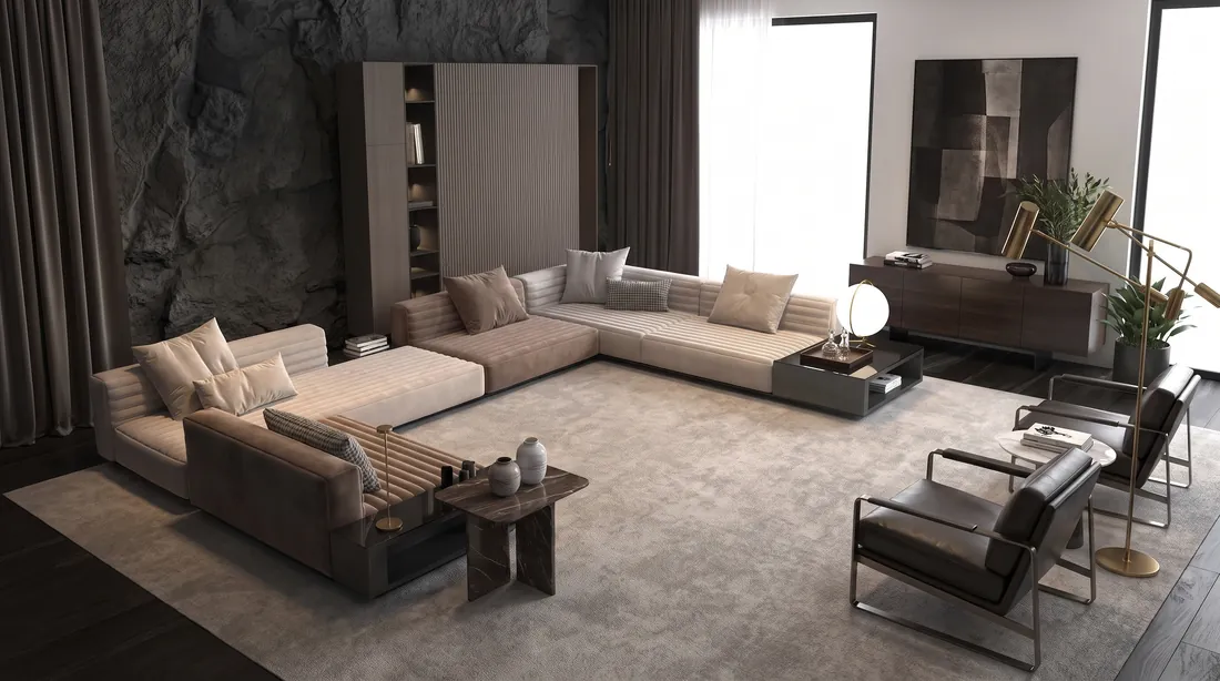 Chaise Modular Sofa selection reference