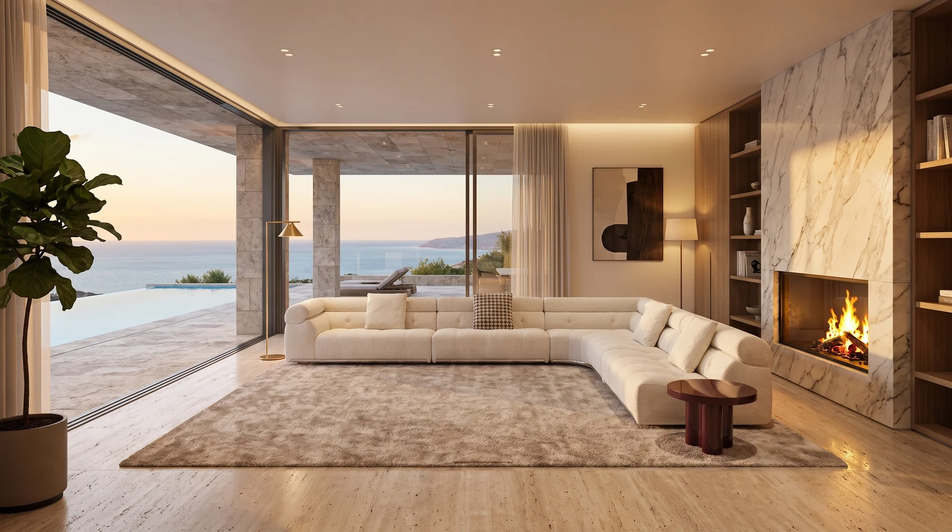 Living spaces interior reference
